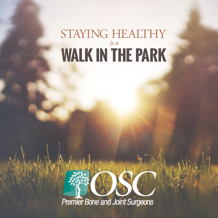 Staying healthy can be a walk in the park