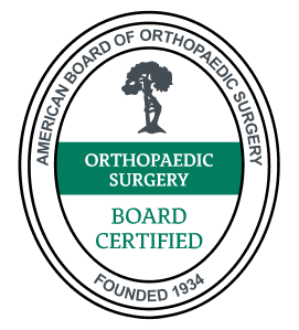 Logo for Orthopaedic Surgery Board Certification from the American Board of Orthopaedic Surgery